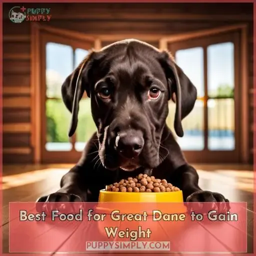 Best Food for Great Dane to Gain Weight