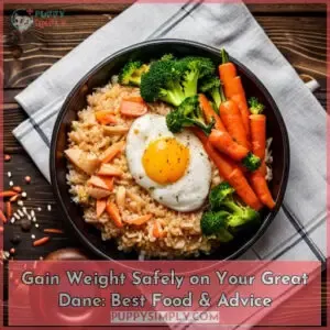 best food for great danes to gain weight