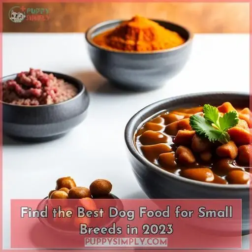 best food for small dog breeds