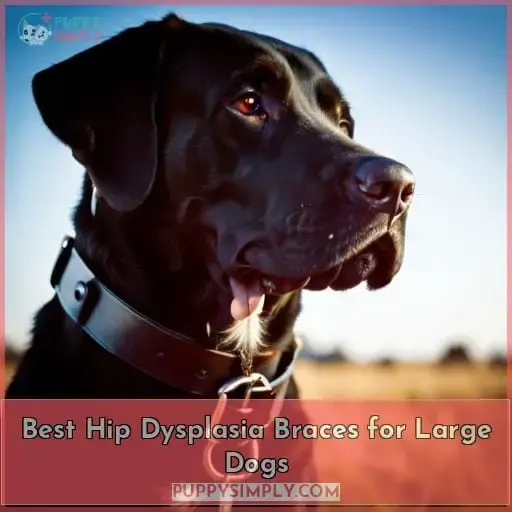 Best Hip Dysplasia Braces for Large Dogs