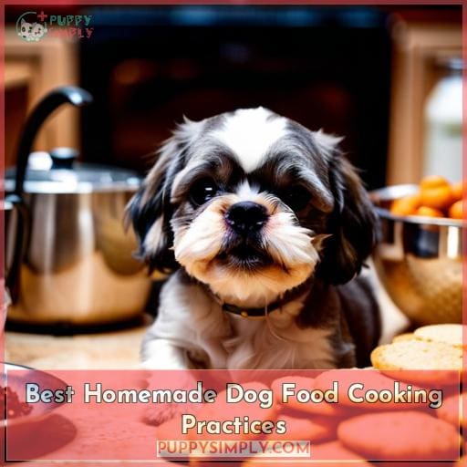 Best Homemade Dog Food Cooking Practices