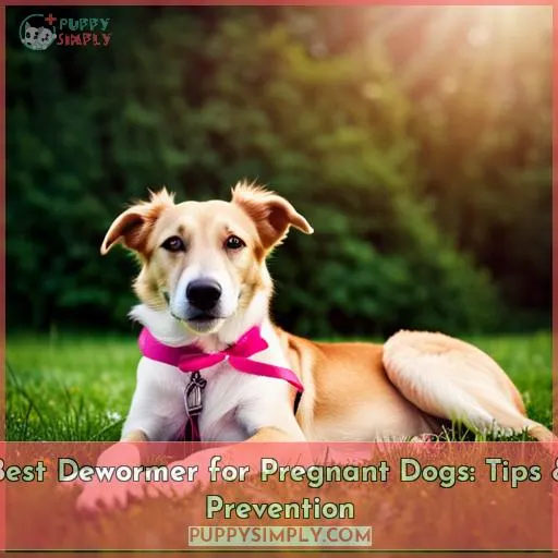 best wormer for pregnant dogs