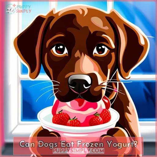 Can Dogs Eat Frozen Yogurt
