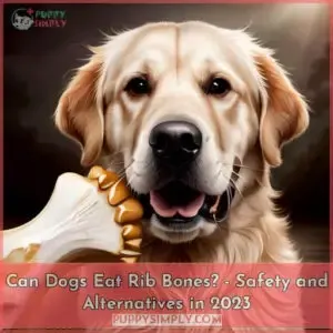 can dogs eat rib bones pork