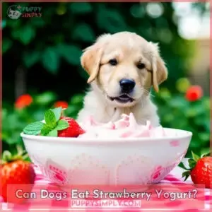 Can Dogs Eat Strawberry Yogurt