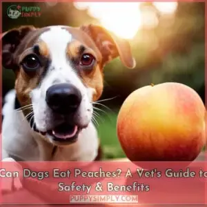 can dogs eat white peaches