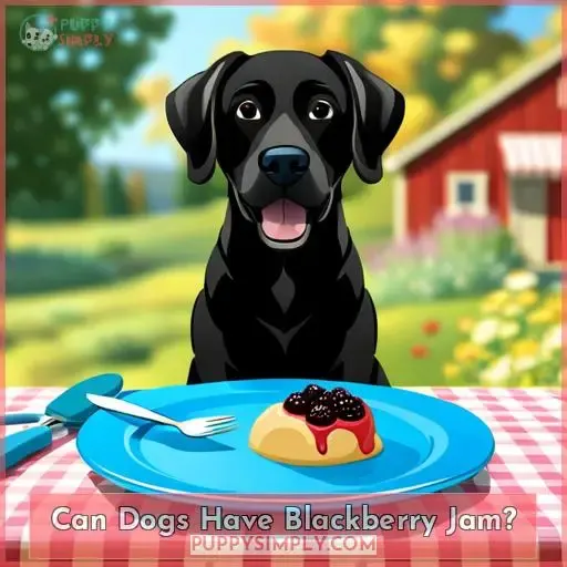 Can Dogs Have Blackberry Jam