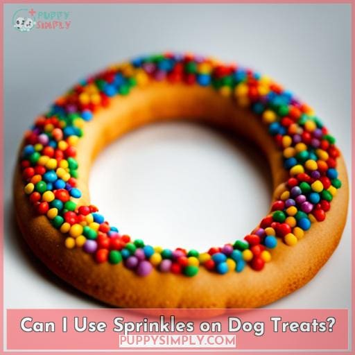 Can I Use Sprinkles on Dog Treats