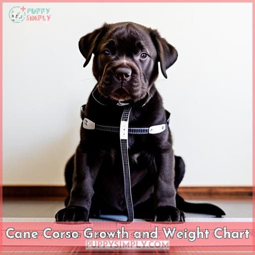 Cane Corso Growth Chart Puppy Weight & Height Guide 2023