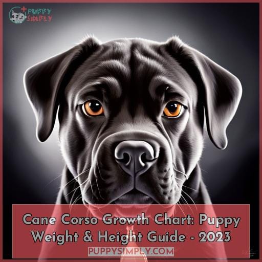 Cane Corso Growth Chart Puppy Weight & Height Guide 2023