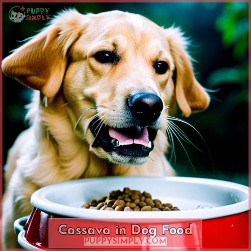 Cassava in Dog Food