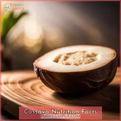 Cassava Nutrition Facts