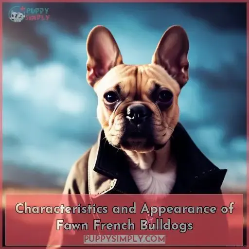 Characteristics and Appearance of Fawn French Bulldogs