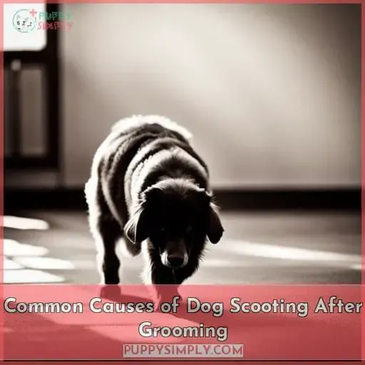 Common Causes of Dog Scooting After Grooming