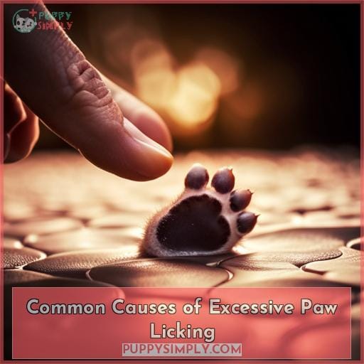 Common Causes of Excessive Paw Licking