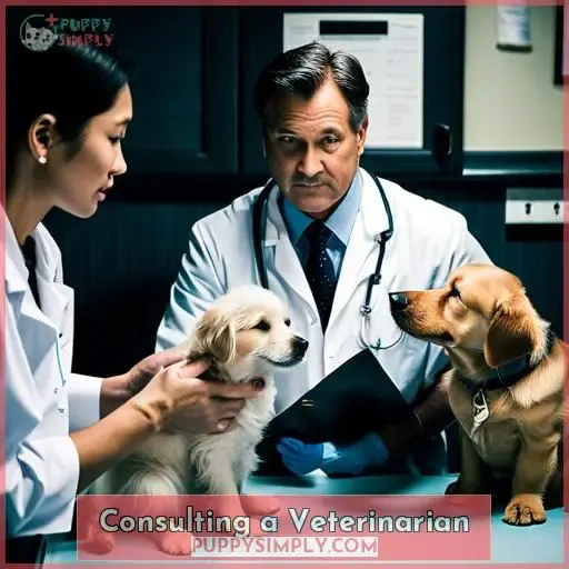 Consulting a Veterinarian