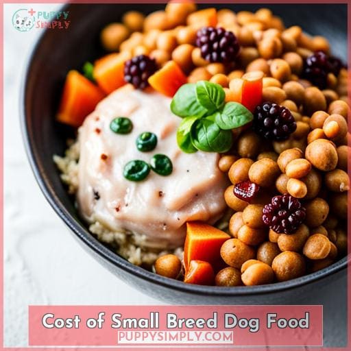 Cost of Small Breed Dog Food