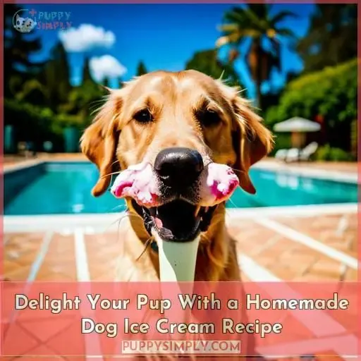 dog ice cream recipe