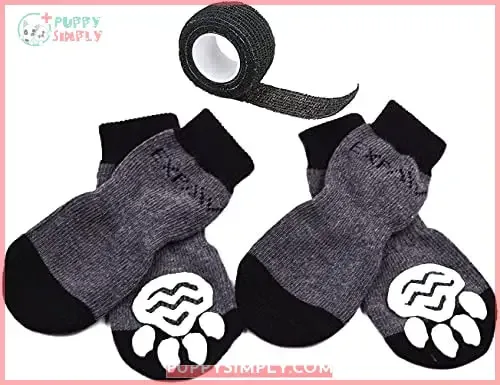 EXPAWLORER Dog Socks Traction Control