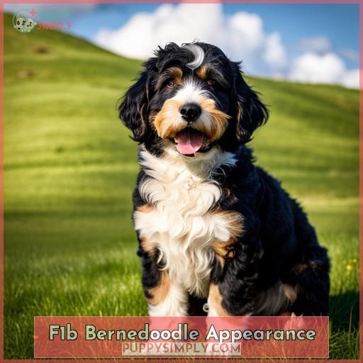 F1b Bernedoodle Appearance