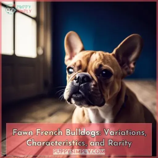 Fawn French Bulldogs: Variations, Characteristics, and Rarity