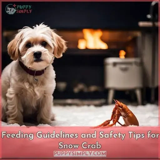 Feeding Guidelines and Safety Tips for Snow Crab
