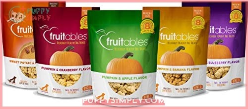 Fruitables Pumpkin Dog Treats, Variety