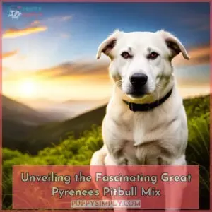 great pyrenees pitbull mix