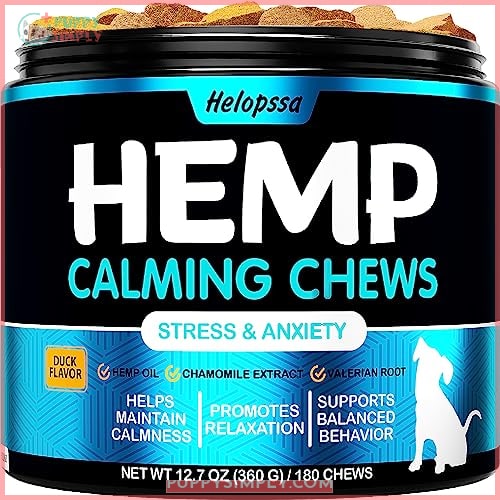 Hemp Calming Chews for Dogs