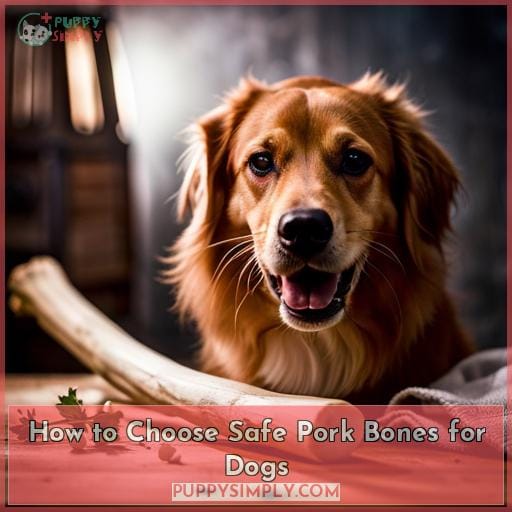 How to Choose Safe Pork Bones for Dogs