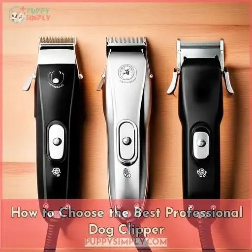 How to Choose the Best Professional Dog Clipper
