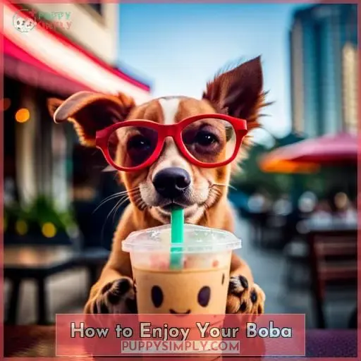 How to Enjoy Your Boba
