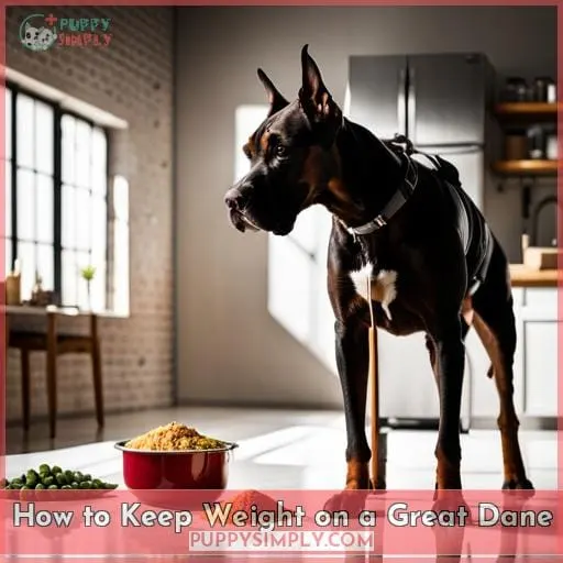 How to Keep Weight on a Great Dane