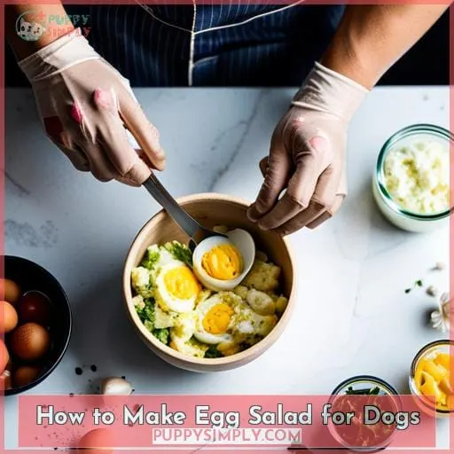 How to Make Egg Salad for Dogs