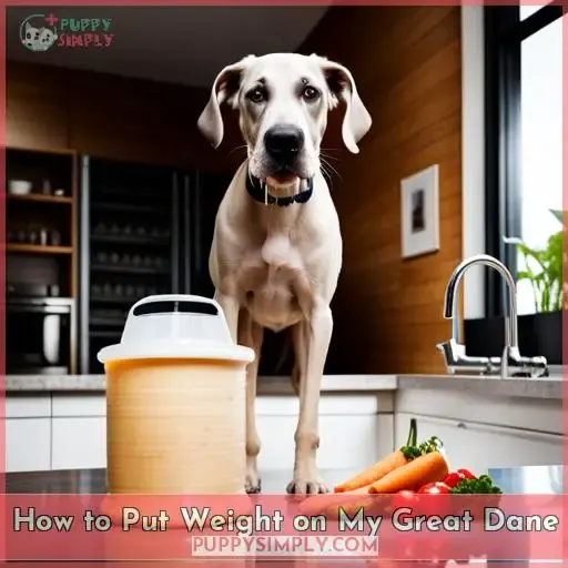 How to Put Weight on My Great Dane