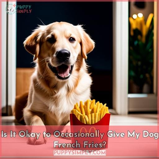Is It Okay to Occasionally Give My Dog French Fries