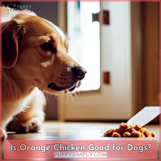 Is Orange Chicken Good for Dogs