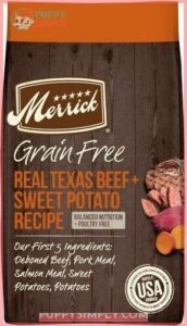 Merrick Real Texas Beef + 227207