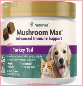 NaturVet Mushroom Max with Turkey 188321