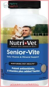 Nutri-Vet Senior-Vite Liver Flavor Chewable 49323