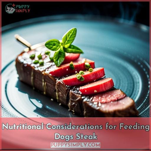 Nutritional Considerations for Feeding Dogs Steak