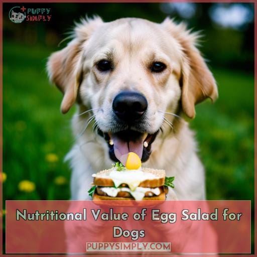 Nutritional Value of Egg Salad for Dogs