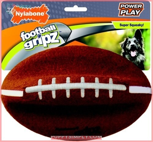 Nylabone Power Play Football Gripz