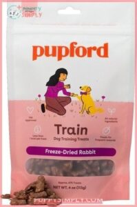 Pupford Rabbit Training Freeze-Dried Dog 394485