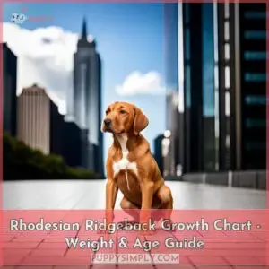 rhodesian ridgeback growth chart