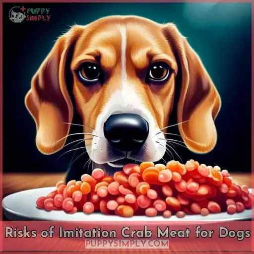 Risks of Imitation Crab Meat for Dogs