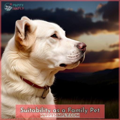 Suitability as a Family Pet