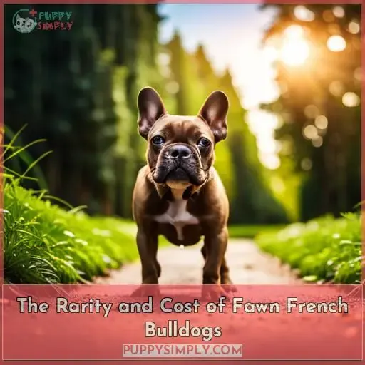 The Rarity and Cost of Fawn French Bulldogs