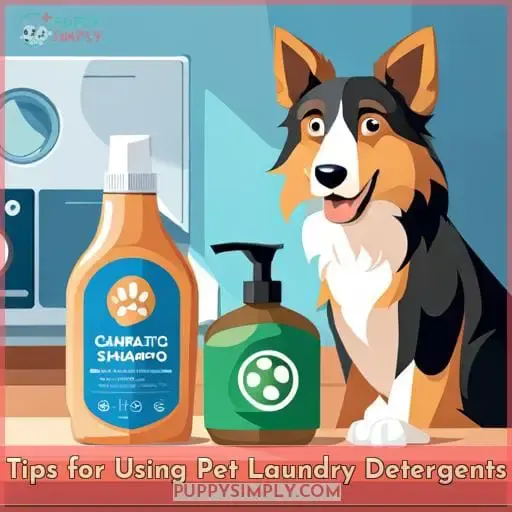 Tips for Using Pet Laundry Detergents
