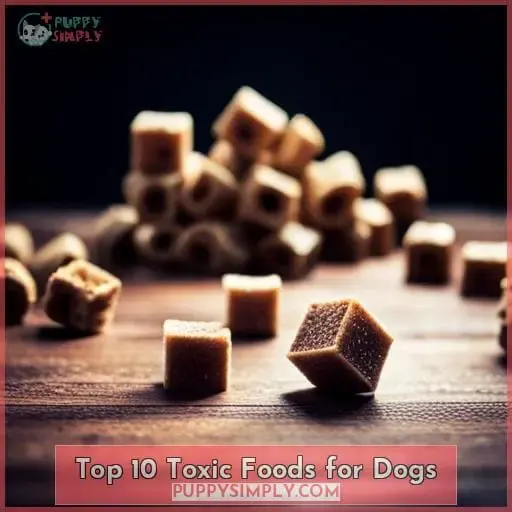 Top 10 Toxic Foods for Dogs